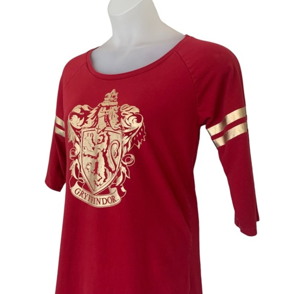 Universal Studios‎ Harry Potter Gryffindor night shirt Large womens scarlet gold